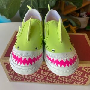 Toddler girl shark vans